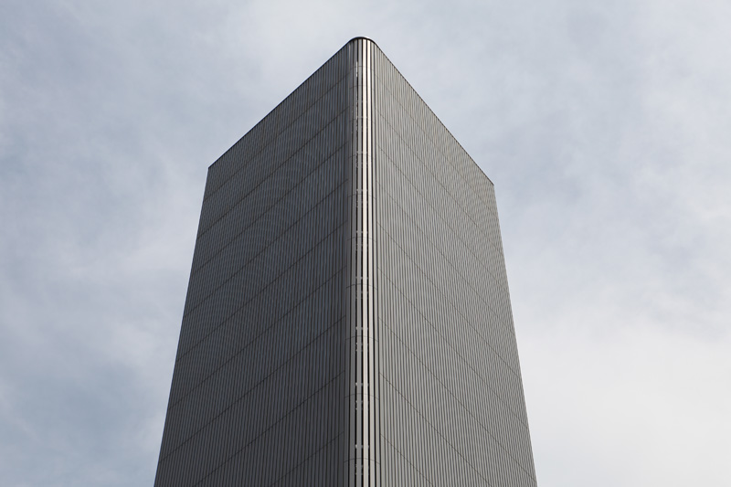 Detail des Lonza-Hauses (Rudolf + Suter 1962)